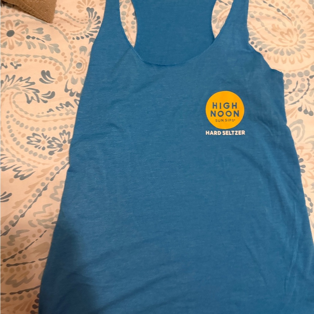 High Noon Blue Tank Top